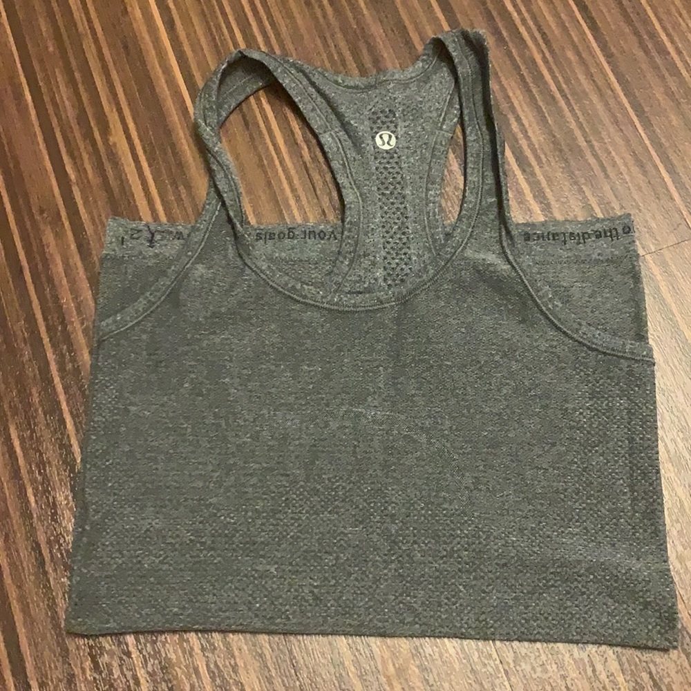 Lululemon gray tank top